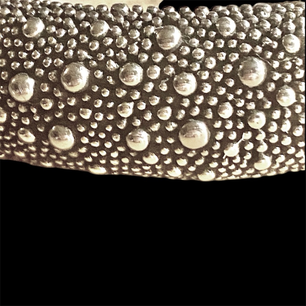 Elegant Michael Dawkins starry night Silver Cuff Bracelet - Picture 2 of 6